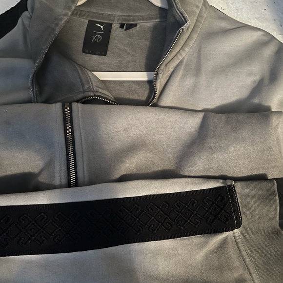 THE WEEKND XO PUMA X WASHED TRACK TOP IN ASHPALT LARGE - Picture 13 of 14